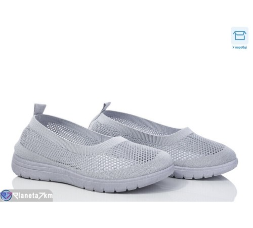 Сліпони жіночі на літо (8 пар р.36-41) сірий  "Normashoes"