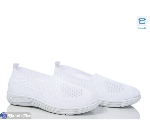 Сліпони жіночі на літо (8 пар р.36-41) білий  "Normashoes"