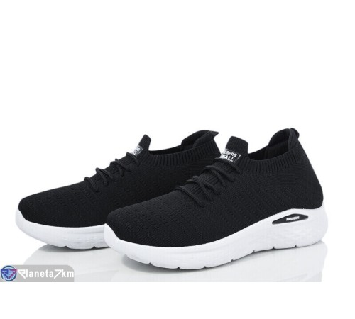Кросівки жіночі на літо (8 пар р.36-41) чорний  "Normashoes"