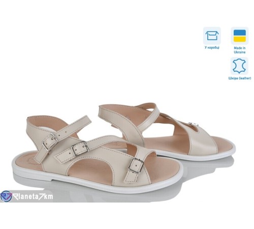 Босоніжки жіночі на літо (6 пар р.36-40) бежевий  "Linda"