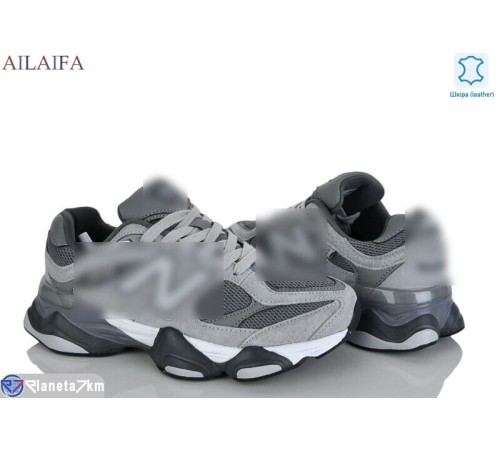 Кросівки жіночі на весну/осінь (8 пар р.36-41) сірий  "Latifa"