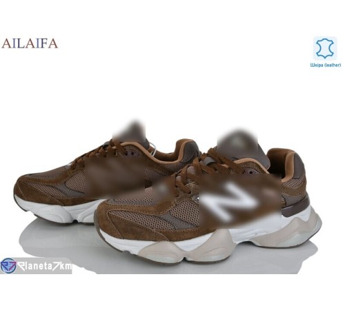 Кросівки жіночі на весну/осінь (8 пар р.36-41) коричневий  "Latifa"