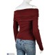 Кофта жіноча на весну/осінь (4 шт. р.сетка S-XL) бордовий  "Mirella"