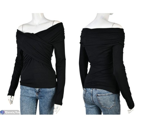 Кофта жіноча на весну/осінь (4 шт. р.сетка S-XL) чорний  "Mirella"