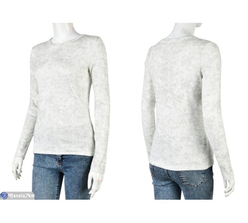 Кофта жіноча на весну/осінь (4 шт. р.сетка S-XL) білий  "Mirella"