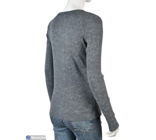 Кофта жіноча на весну/осінь (4 шт. р.сетка S-XL) сірий  "Mirella"