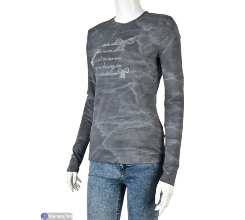 Кофта жіноча на весну/осінь (4 шт. р.сетка S-XL) сірий  "Mirella"