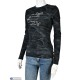 Кофта жіноча на весну/осінь (4 шт. р.сетка S-XL) чорний  "Mirella"