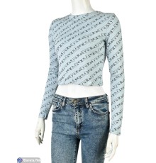 Кофта жіноча на весну/осінь (4 шт. р.сетка S-XL) блакитний  "Mirella"