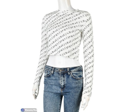 Кофта жіноча на весну/осінь (4 шт. р.сетка S-XL) білий  "Mirella"