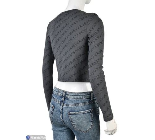 Кофта жіноча на весну/осінь (4 шт. р.сетка S-XL) сірий  "Mirella"