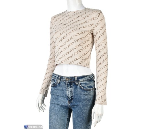 Кофта жіноча на весну/осінь (4 шт. р.сетка S-XL) бежевий  "Mirella"