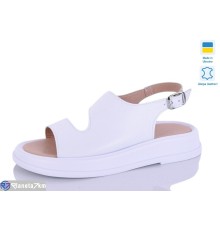 Босоніжки жіночі на літо (6 пар р.36-40) білий  "Marmilad"