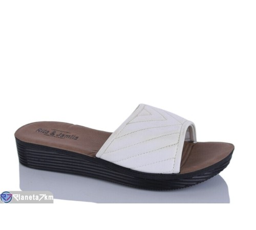 Шлепки жіночі на літо (6 пар р.36-41) бежевий  "MURMUR"