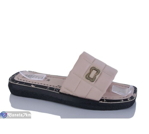 Шлепки жіночі на літо (6 пар р.36-41) бежевий  "MURMUR"