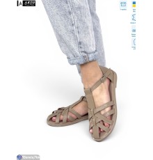 Босоніжки жіночі на літо (8 пар р.36-41) коричневий  "ARTO"