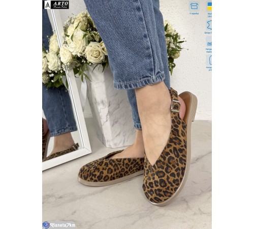 Босоніжки жіночі на літо (8 пар р.36-41) коричневий  "ARTO"