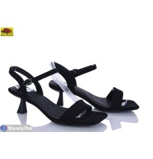 Босоніжки жіночі на літо (6 пар р.36-40) чорний  "Mei De Li"