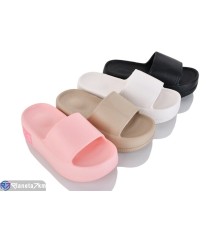 Шлепки жіночі на літо (12 пар р.36-41) мікс  "Lexi"