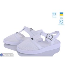 Босоніжки жіночі на літо (6 пар р.36-40) білий  "Linda"