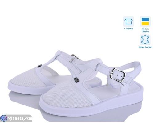 Босоніжки жіночі на літо (6 пар р.36-40) білий  "Linda"