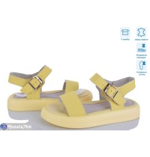 Босоніжки жіночі на літо (8 пар р.36-41) жовтий  "HoRIK"