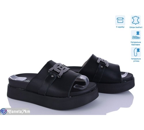 Шлепки жіночі на літо (8 пар р.36-41) чорний  "HoRIK"