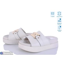 Шлепки жіночі на літо (8 пар р.36-41) бежевий  "HoRIK"