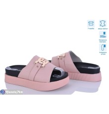 Шлепки жіночі на літо (8 пар р.36-41) рожевий  "HoRIK"