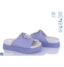 Шлепки жіночі на літо (8 пар р.36-41) фіолетовий  "HoRIK"