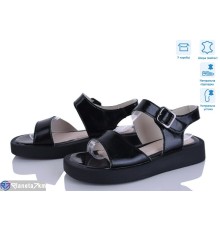 Босоніжки жіночі на літо (8 пар р.36-41) чорний  "HoRIK"