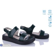 Босоніжки жіночі на літо (8 пар р.36-41) зелений  "HoRIK"