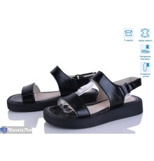 Босоніжки жіночі на літо (8 пар р.36-41) чорний  "HoRIK"