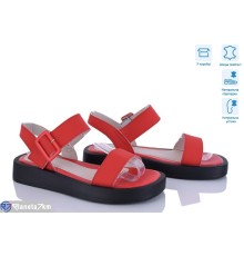 Босоніжки жіночі на літо (8 пар р.36-41) червоний  "HoRIK"