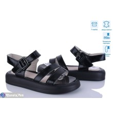 Босоніжки жіночі на літо (8 пар р.36-41) чорний  "HoRIK"