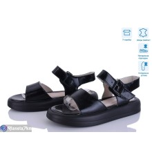 Босоніжки жіночі на літо (8 пар р.36-41) чорний  "HoRIK"