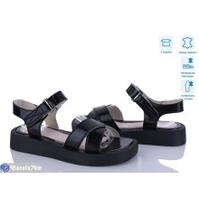 Босоніжки жіночі на літо (8 пар р.36-41) чорний  "HoRIK"