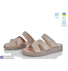 Шлепки жіночі на літо (8 пар р.36-41) бежевий  "FOX"