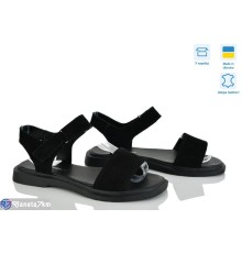 Босоніжки жіночі на літо (8 пар р.36-41) чорний  "FOX"