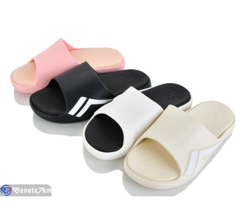 Шлепки жіночі на літо (12 пар р.36-41) мікс  "Melinda"