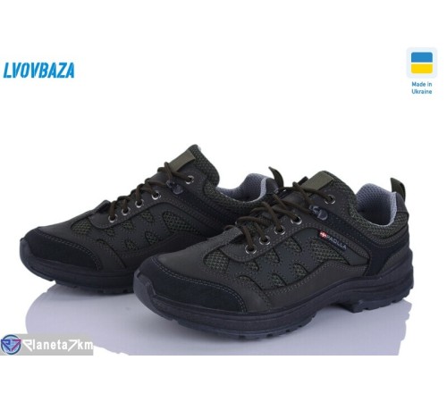 Кросівки чоловічі на весну/осінь (8 пар р.40-45) хакі  "LEOBAZA"