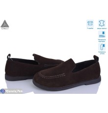 Туфлі жіночі на весну/осінь (8 пар р.36-41) коричневий  "STILLI Group"