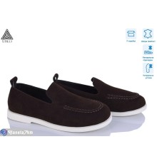 Туфлі жіночі на весну/осінь (8 пар р.36-41) коричневий  "STILLI Group"