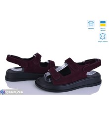 Босоніжки жіночі на літо (6 пар р.36-40) фіолетовий  "Linda"