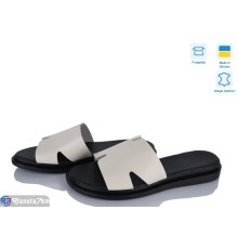 Шлепки жіночі на літо (6 пар р.37-40) бежевий  "Daman"