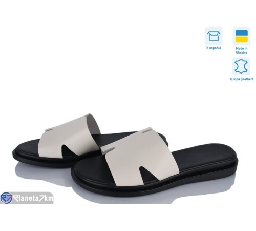 Шлепки жіночі на літо (6 пар р.37-40) бежевий  "Daman"