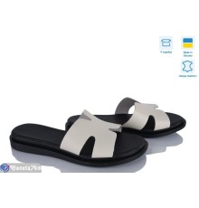 Шлепки жіночі на літо (6 пар р.37-40) бежевий  "Daman"