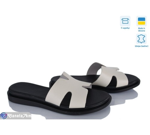 Шлепки жіночі на літо (6 пар р.37-40) бежевий  "Daman"