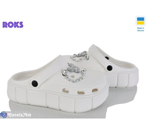 Кроки жіночі на літо (6 пар р.36-40) білий  "Roks"