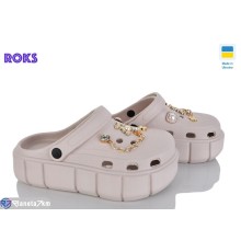 Кроки жіночі на літо (6 пар р.36-40) бежевий  "Roks"